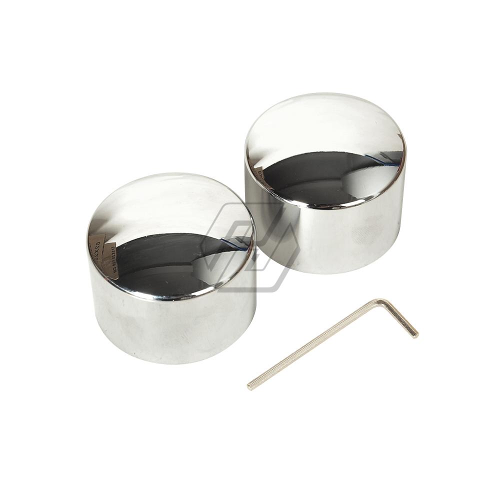 

Хромированный чехол для болта с гайкой передней оси мотоцикла для Harley Electra Glide Heritage