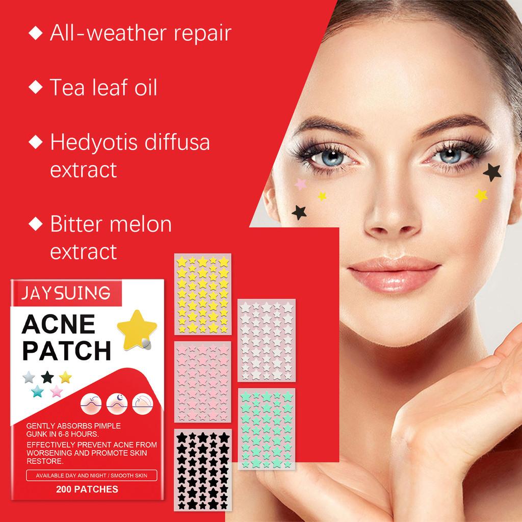 Jaysuing Acne Patches For Effective Spot Treatment And Invisible Skin Care 200 Patches