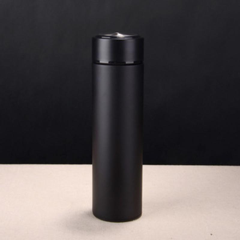 Стальная Умная Термокружка Отображает Температуру Большая Крышка Кружка для Воды Прочная Прочная Полезная Полезная Безопасная Безопасная Качество 500ml