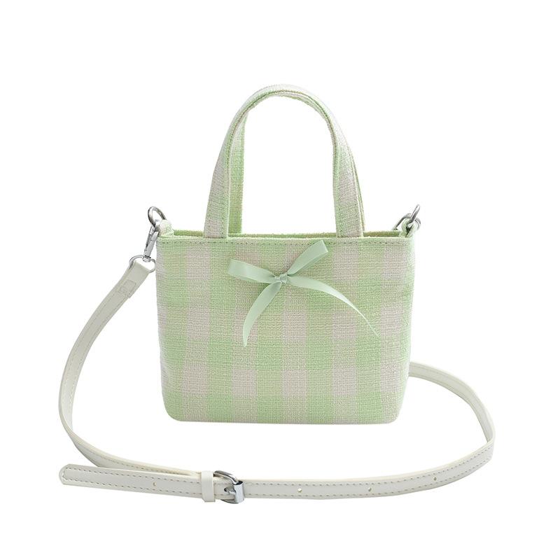 Girls Handbag Women's New Small Square Bag Messenger Bag