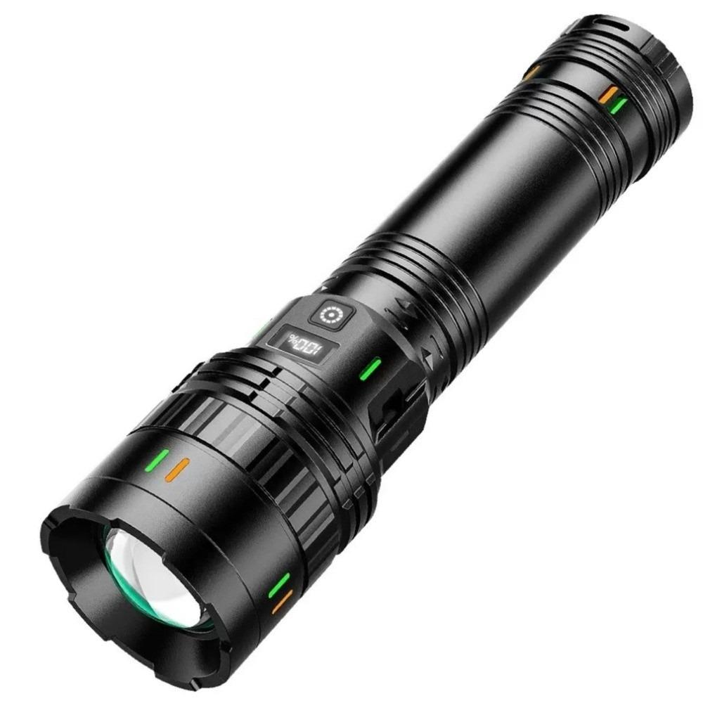 Super Powerful LED Flashlights Waterproof Versatile Lighting Tools Rechargeable Long Range Flashlight