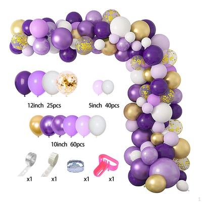 Ballonbogen-Girlanden-Set mit Konfetti für Geburtstagsdeko