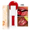 Shimmer Lip Oil Tinted for Fuller Lip Effect, Collagen Lip Gloss, Moisturizing Lip Care Extreme Volume Lip Essence Lips Enhancer