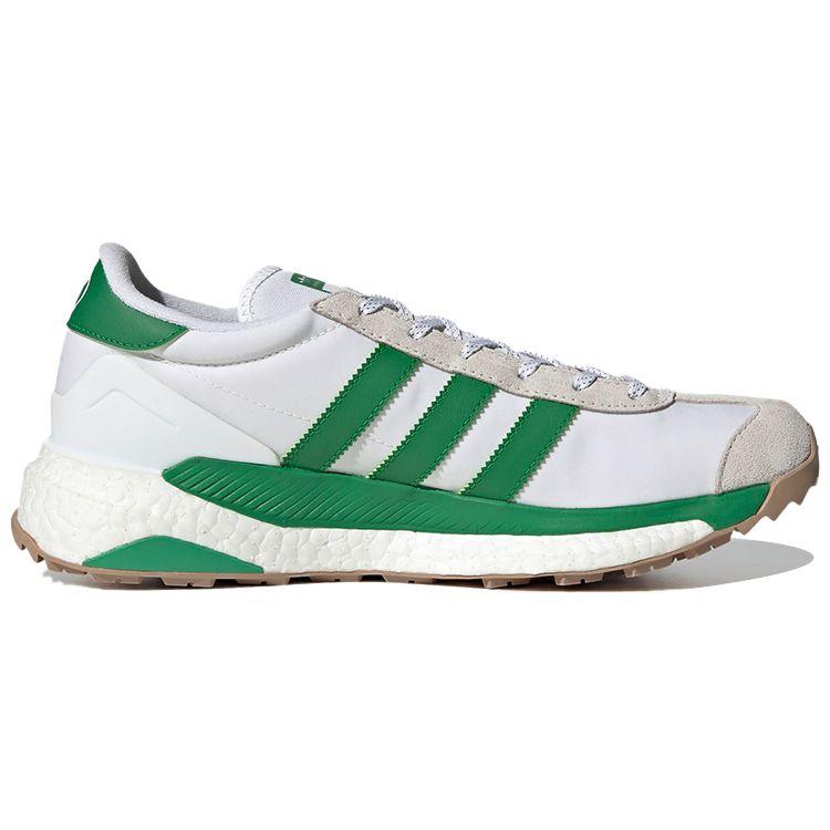 Human Made x adidas Country Gears För Futuristiska Tonåringar - Vit Grön Herr Sneakers Molnvit Off-White S42973