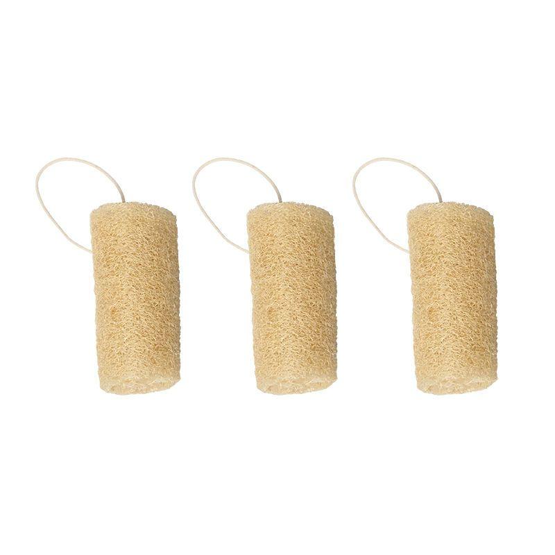 Ciotola di luffa naturale per lavare i piatti Panno per piatti di luffa naturale Olio antiaderente Cucina Scrub speciale Bagno Sfregamento della schiena Goodies
