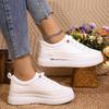 Fashionable New Style Sexy Flat Shoes for Women Spring and Autumn Round Toe Comfortable Thick Sole Non Slip Casual Sports Shoes