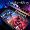 Fighting Game TTekken Mouse Pad Large Keyboard Gamer Mousepad Xxl NonSlip Rubber Gaming Mouse Mat Laptop Keyboard Mouse Carpet
