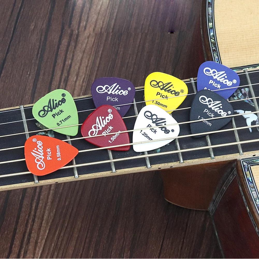 10/30/50ks Tloušťka 0,96 mm Trsátka na kytaru Kytarové příslušenství Alice Akustická Elektrická Basa Trsátko Plectrum Mediator Trsátka na kytaru