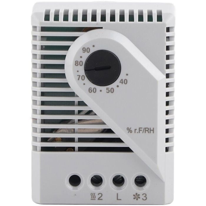 MFR012 Régulateur d'humidité mécanique - Hygrostat 250V pour déshumidificateur, humidificateur, serre