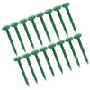 150pcs Ground Stakes Plastic Garden Spikes Landscape Pegs Tent Fixing Tools Camping Stakes Greenhouse Gardening