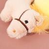Creative Plush Horse Keychain Mini Plush Horse Doll Pendant  Year of Horse