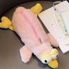 Bird Robin Plush Pencil Case With Soft Fabric For Students And School Supplies