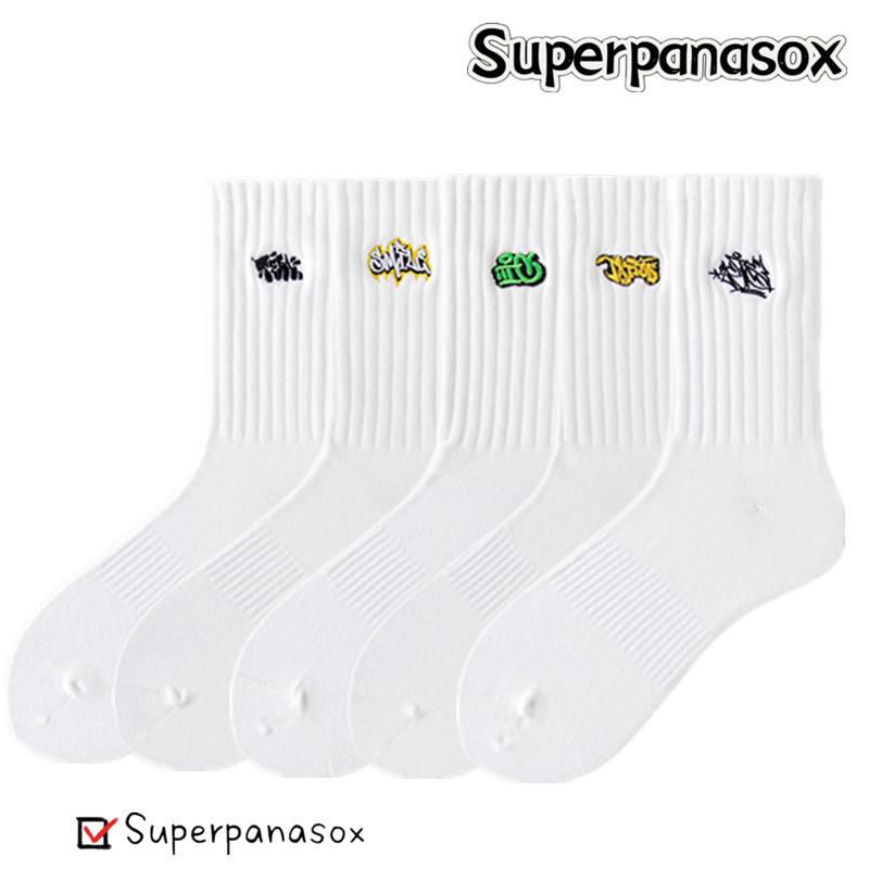 Cityboy Korean Trend High-Street Mid-Calf Skateboard Socks for Men & Women