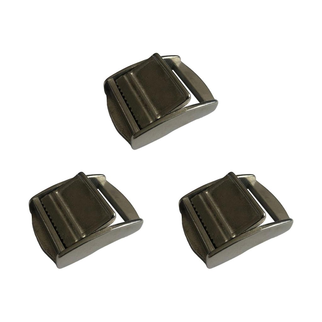 3PCS Stainless Steel Lashing Straps Cam Buckle 1 "Belt Cambuckle