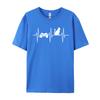 Gamer Ca Gaming Cat Lover Heartbeat Video Gaming Funny Halloween Unisexs T Shirt Classic Tees Funky Tops Tees Free Shipping