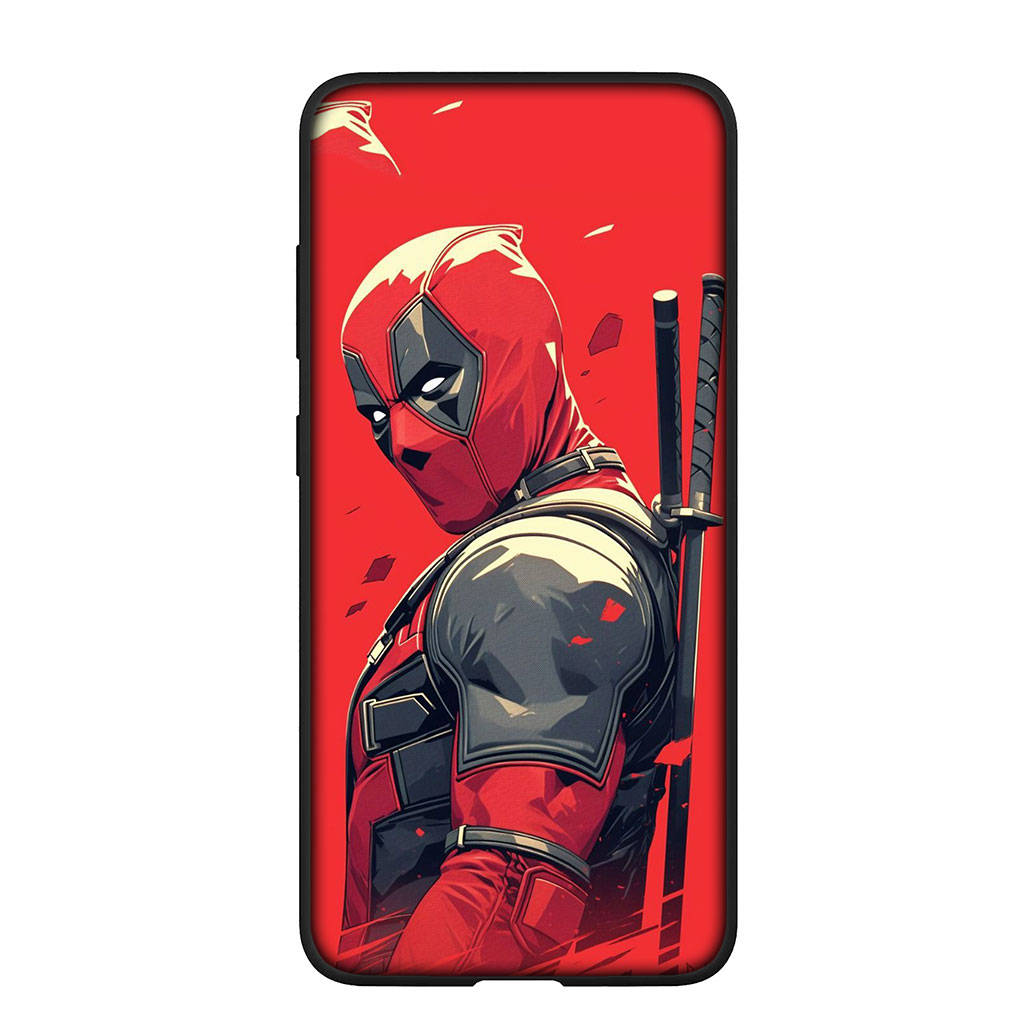 

Чехол для телефона для Samsung Galaxy S25 S24 S23 iPhone 16 15 Xiaomi Redmi Note 14 13 12 16E X 11 Pro Max OPPO Moto Huawei A4 Marvel Росомаха Дэдпул Обложка for Samsung Galaxy A56 5G