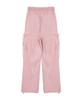 Nigaennikol Vintage Cargo String Wide Pants_Pink