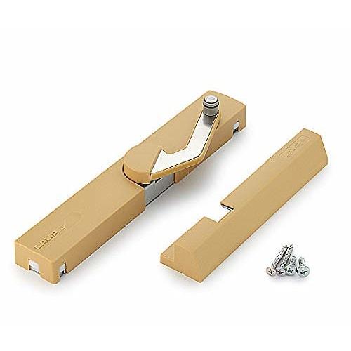 Sugatsune Industrial LAMP Rapcon Door Damper, Surface Mount, Light Brown, Right-Hanging, LDD-S-RLBR
