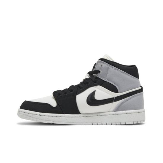 Air Jordan Wmns Air Jordan 1 Mid SE  Light Steel Grey Canvas  DV0427-100 EU 35.5