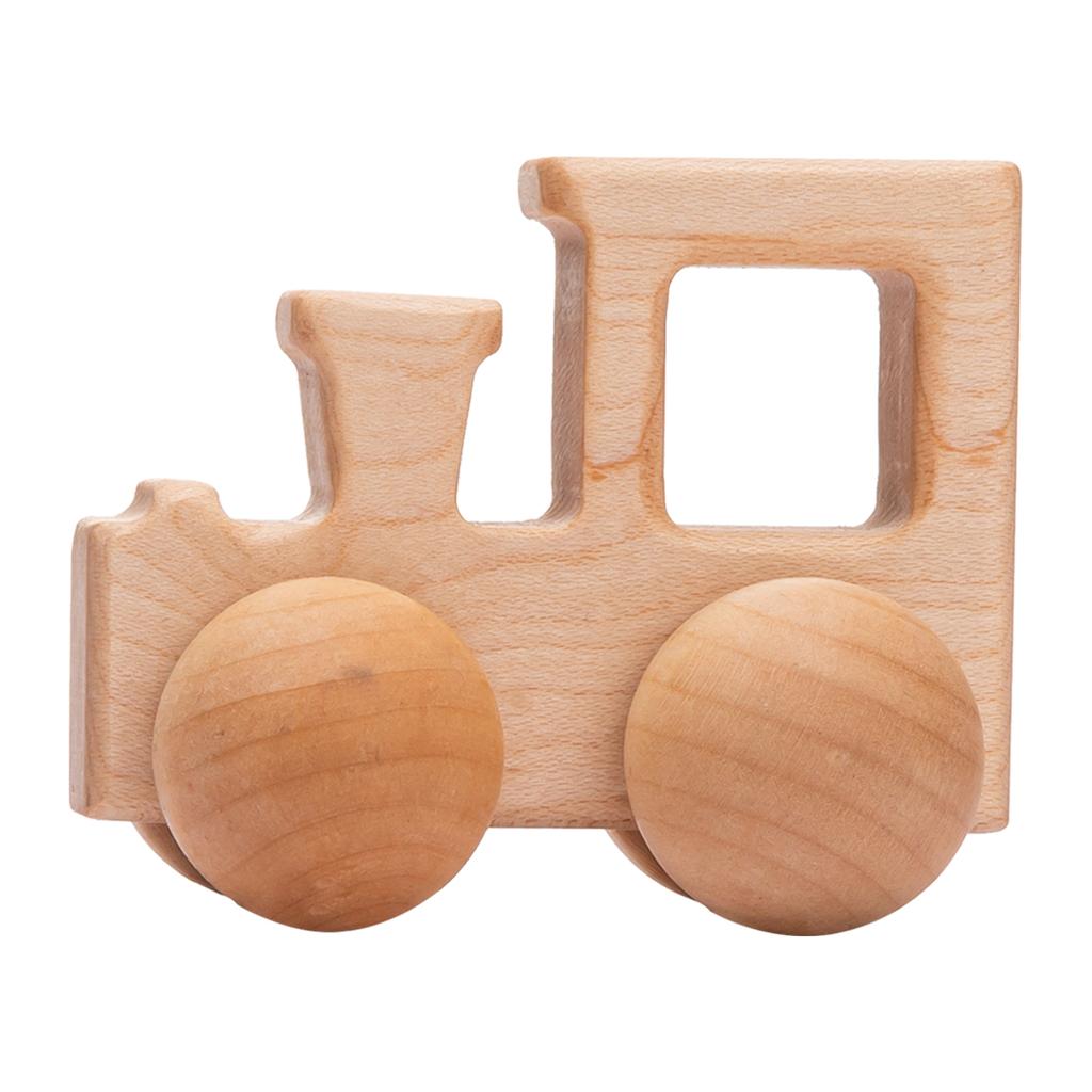 Montessori Baby Toys Wooden Bus Education Building Blocks Montessori Toys For Kids Wooden Toys Children Cartoon Blocks Car Gifts