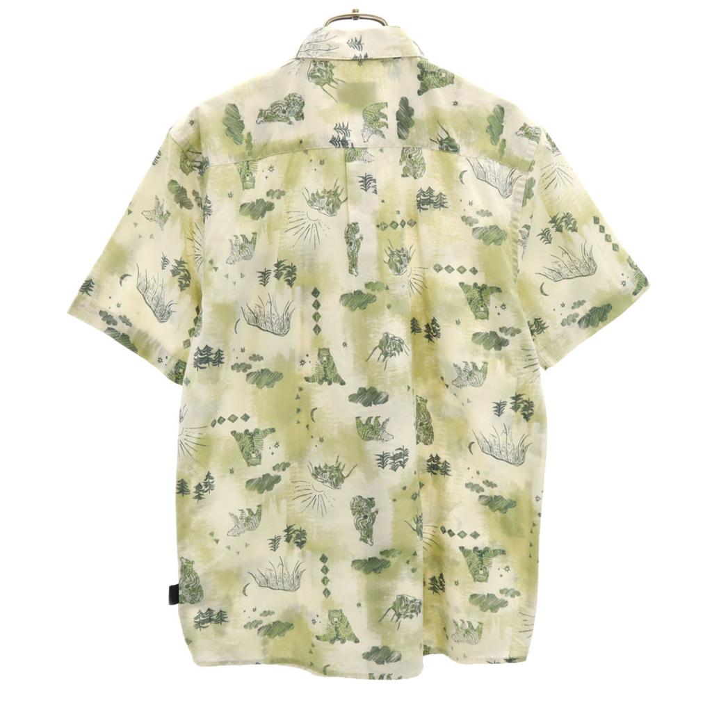 Patagonia Bear Pattern Short Sleeve Go To Shirt S Outdoor 52691SP18 Men's Used