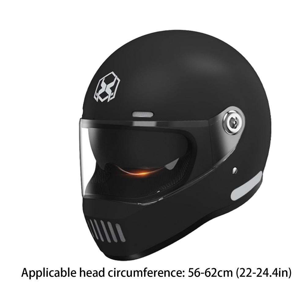 Full Face Motorcycle Helmets With Goggles Dual Goggles Lens Motorbike Helmets Sun Protection Safe Cap For  Riding Equipment