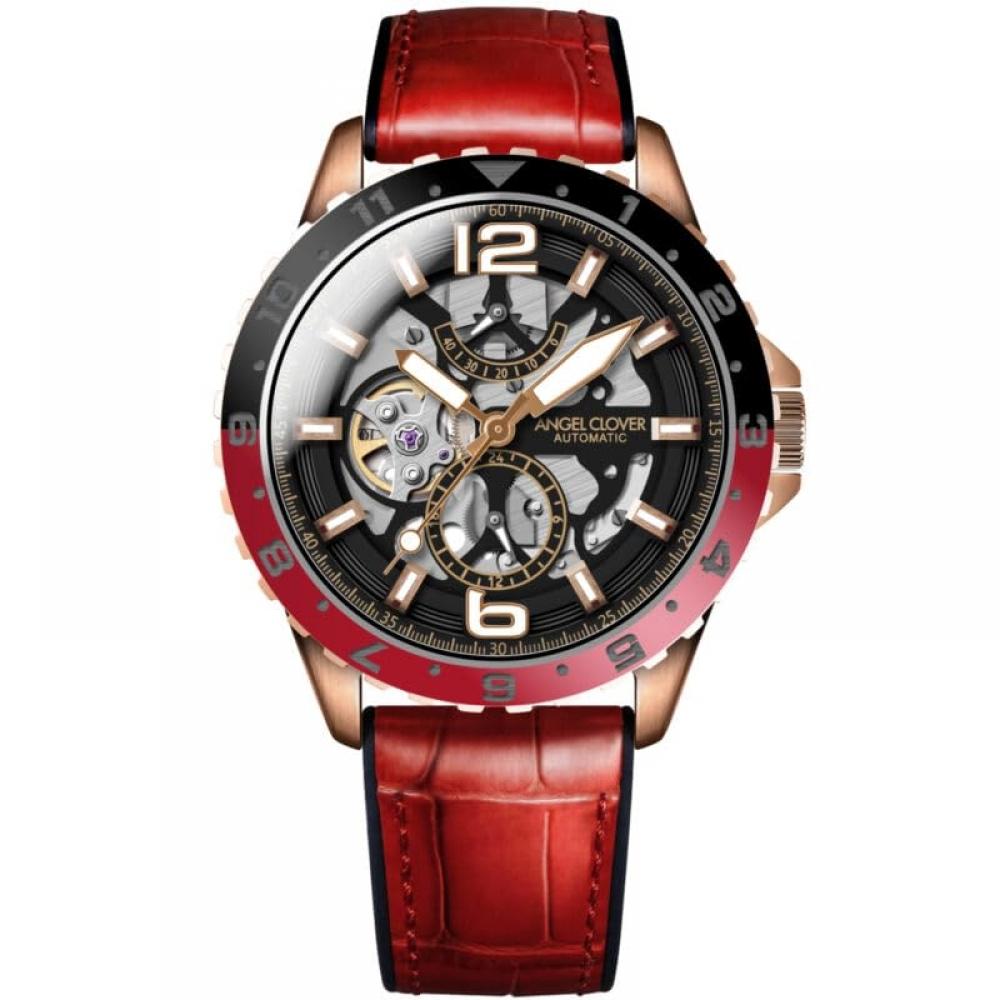 

[Angel Clover] Angel Clover TIME CRAFT DIVER AUTOMATIC Time Craft Diver Automatic Черный циферблат Нержавеющая сталь Телячья кожаРезина Автоматические 45MM Regular