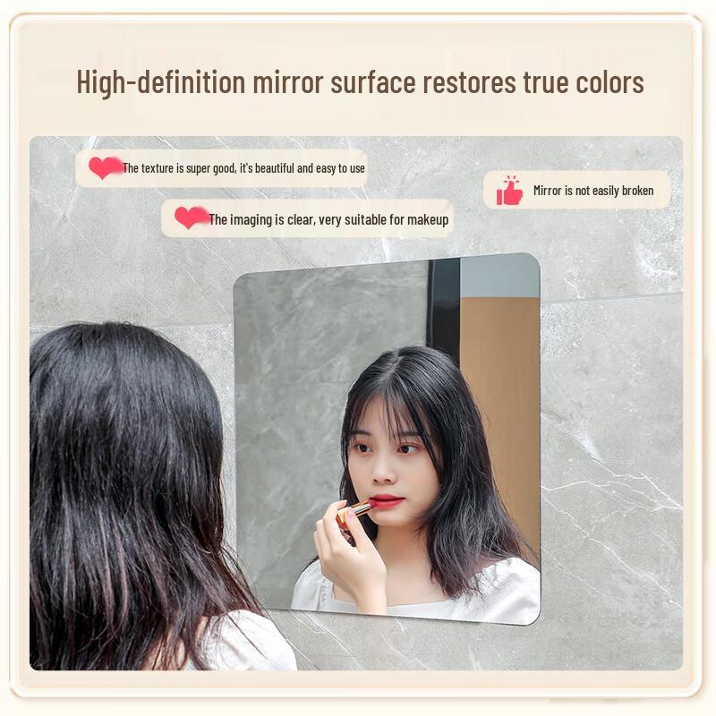 Self-Adhesive Flexible Full Body Wall Mirror