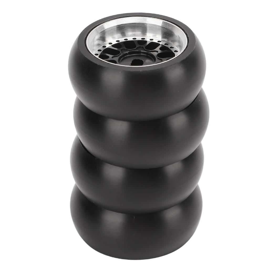 4pcs RC Drift Tire Aluminum Alloy Stable Flexible Drift Car Tyre for Wltoys 1 28 RC Car