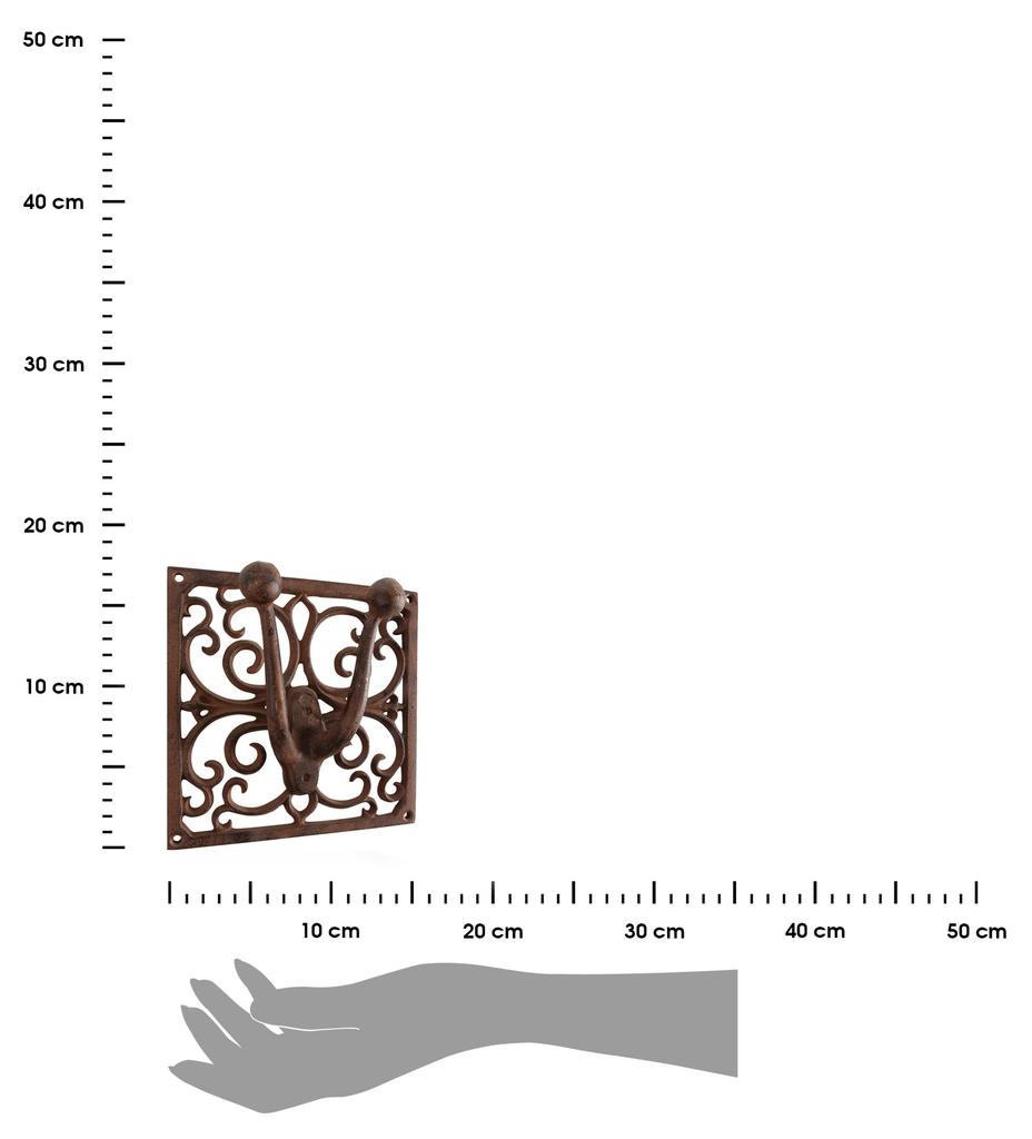 Uchwyt Żeliwny Dekoracyjny 17 Cm
