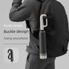 Ombrello con Fibbia ad Anello Oversize Domestico Automatico Portatile Antivento Speciale da Uomo Pieghevole Inverso Pioggia o Sole Doppio Uso Donna