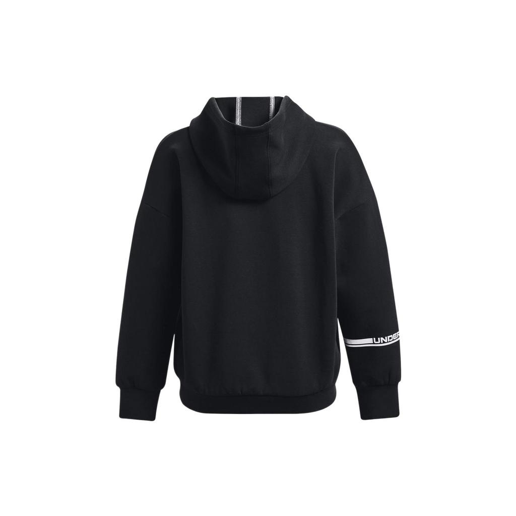 Under Armour Summit Knit Tréninková bunda s kapucí na zip pro ženy Černá 1374464-001