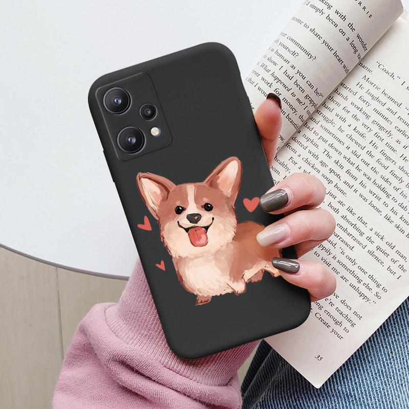 For Realme 9 4G Case Realme 9 Pro Plus Cover Cute Cartoons Painted Soft Silicone Phone Case For OPPO Realme 9 4G 9 Pro+ Fundas