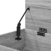 Storage Chest Grey Sonoma 84 X 42 X 46 Cm Engineered Wood