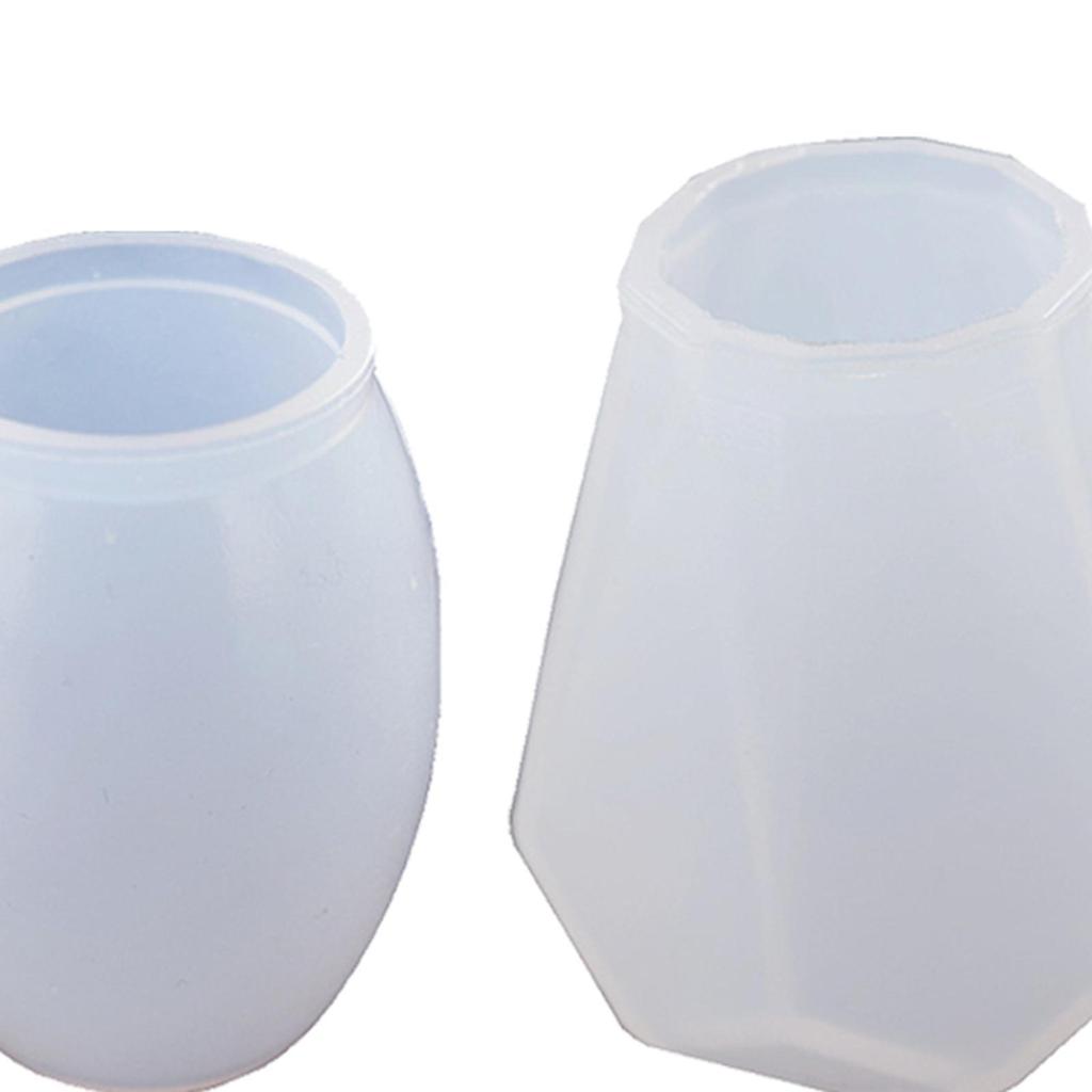 5 Pieces Silicone Wine Bottle Stopper Mold Crystal Resin Casting Mould