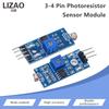 1 Stück 1/1 Pin Fotowiderstand Lichtsensor Modul GL1118 LDR Lichtempfindlicher Widerstand Erkennungsmodul Digitaler Analoger Ausgang