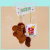 Chinese Zodiac Horse Keyring Plush Pony Lucky Charm For Home Decor