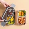 with Compartment Food Storage Container 304 Stainless Steel Insulation Lunch Box  School Children