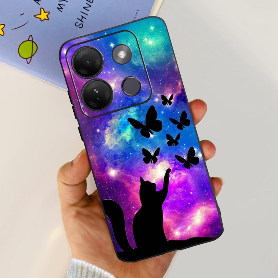 Für Infinix Smart 7 HD Hülle X6516 Luxuriös Beliebt Bemalte Abdeckung Weiche Silikon Handyhülle Für Infinix Smart 7 Plus Smart7 HD Schale