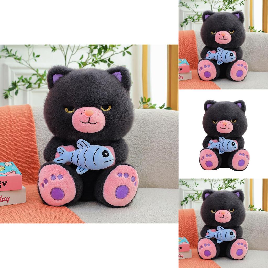 Cute Demon Meow Meow Plush Toy Cat Animal Doll For Kids And Collectors