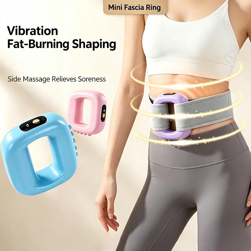 Fascia Rings Massager,Mini Cordless Massagers With Belt,Deep Tissue Fascia Release Tool,Suitable For Multiple Body Locations