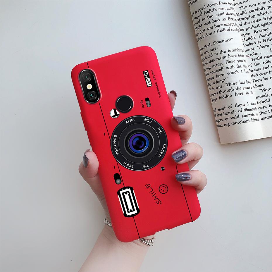 for Xiomi Xiaomi Mi A2 Lite Case Cover Daisy Flower Painted Soft Silicone Phone Case for Xiaomi Mi A2 A 2 MiA2 Lite Bumper Coque