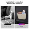 MEA4   Car Plastic Hanging Multi-Functional Storage Box Trash Can Accessories For Mercedes-Benz GLC X253 X254 C-Class W205 W206 A-Class