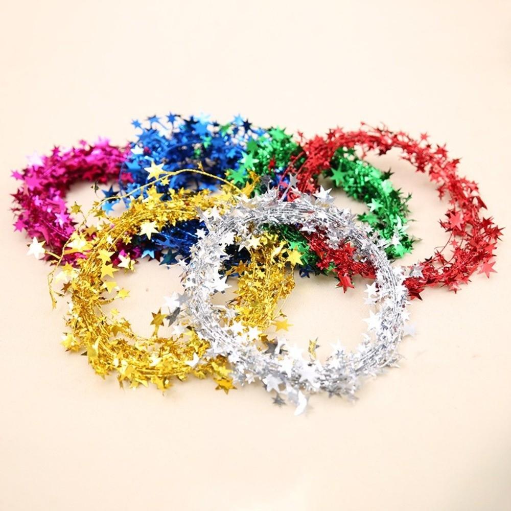 7.5 Meter Christmas Star Decoration Five-Pointed Star Iron Star Streamer Halloween Party