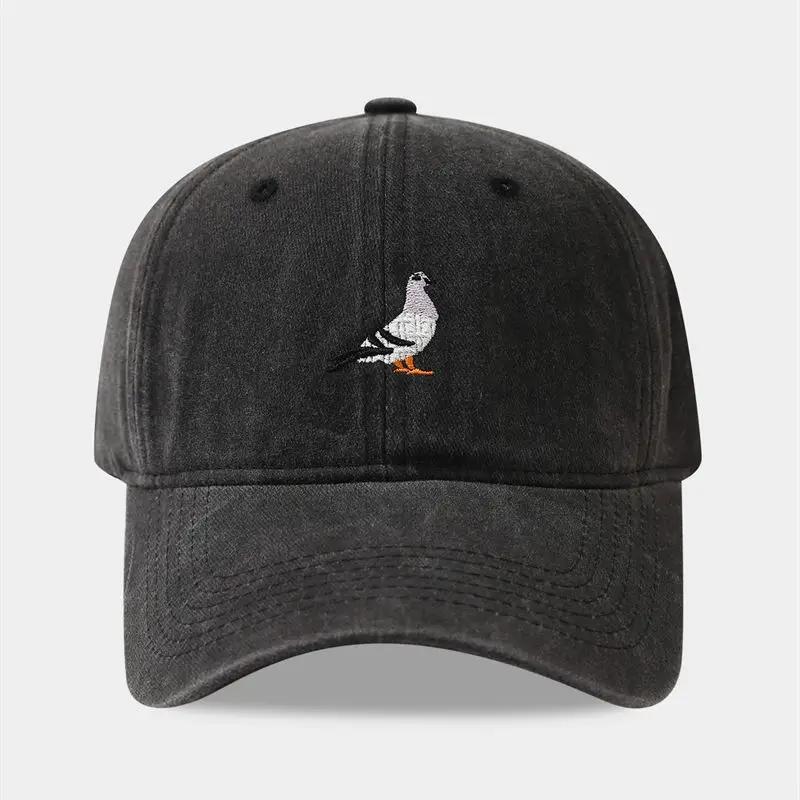 

LDSLYJR Four Seasons Cotton Cartoon Casquette Baseball Cap Adjustable Outdoor Snapback Hats for Men and Women 98 55-60cm Adjustable чорний