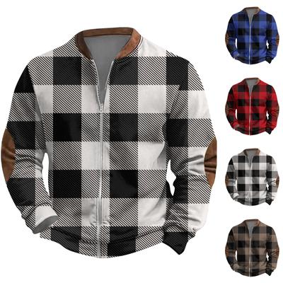 Men's Retro Casual Gradient Printed Sweatshirt