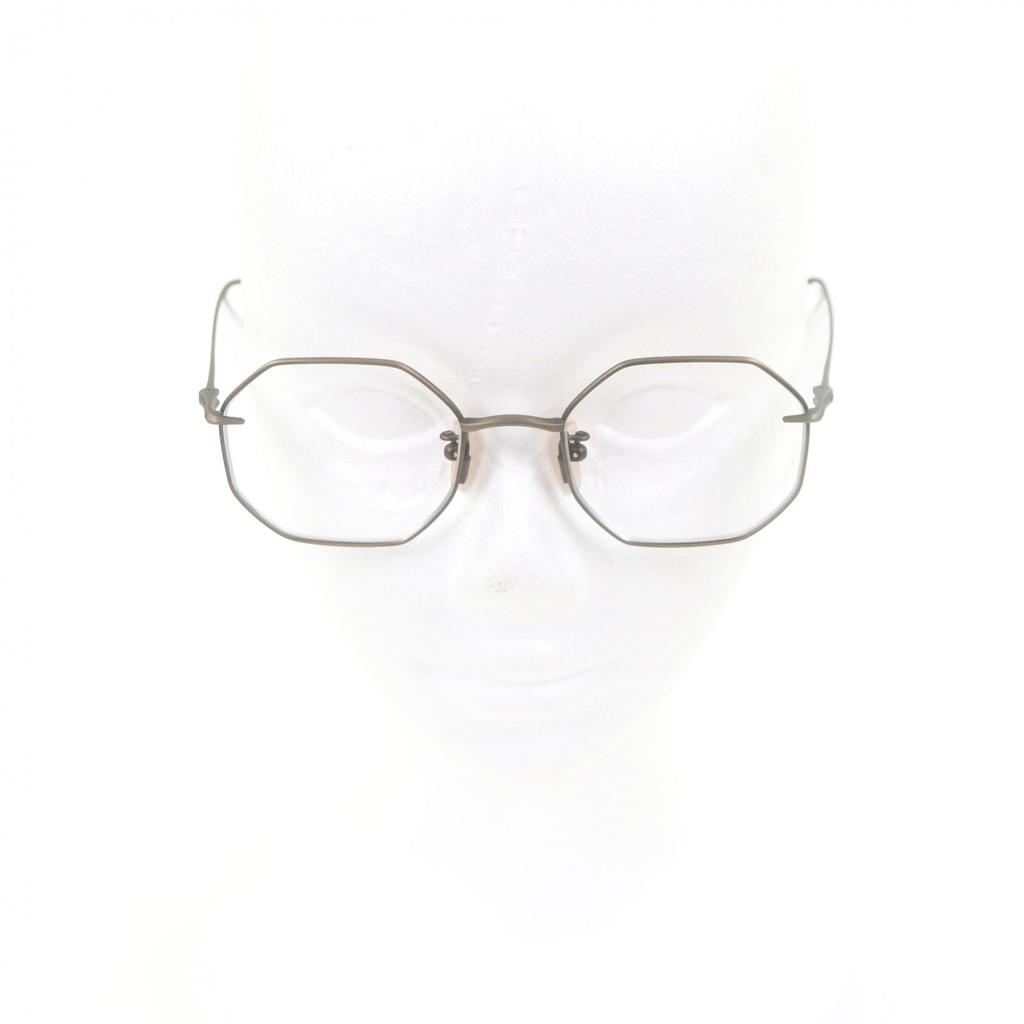 Pristine DITA Glasses BELIEVER-TWO Octagon antique gold DTX174-A-03 Used