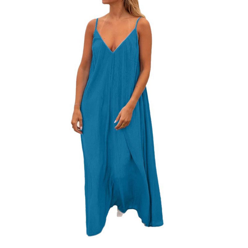 Women's  Short Sleeve Beach Dress Casual Dress