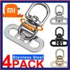 Xiaomi Mini Phone Lanyard Patch 360° Rotatable Stainless Steel 0.2mm Ultra Thin Tether Tabs for IPhone 17 16 Metal Hanging Cord Clip