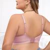 Large Size Push-up Comfortable Underwear for Big Breasts Small Adjustment Underwire Sexy Women's Bra